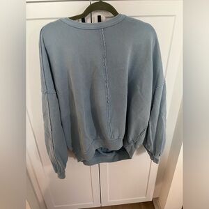 Xs open back free people sweater